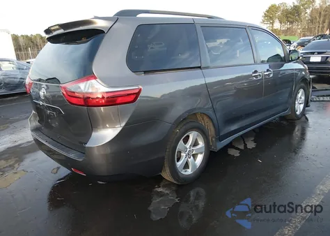 2020 Toyota Sienna Le from USA, damaged, VIN 5TDKZ3DC8LS023676
